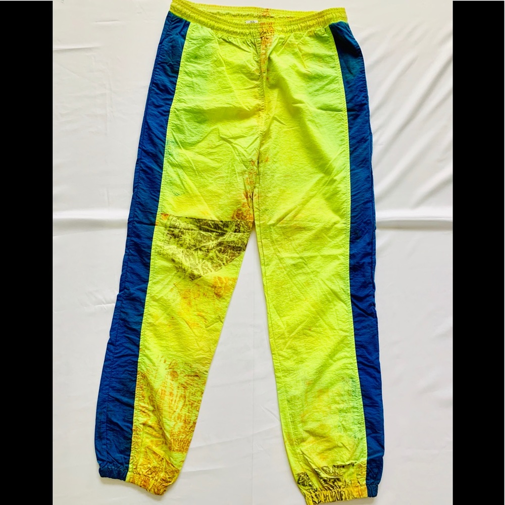 Vintage Distressed Track Pants 🔥(L)